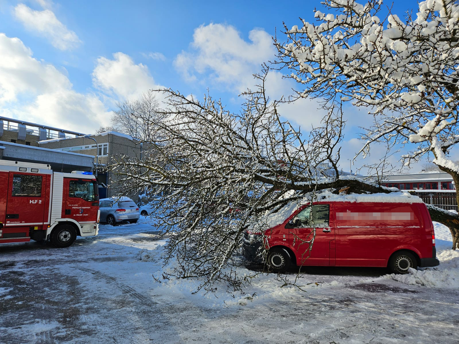 Wintereinbruch: 19 Einsätze in zwei Tagen